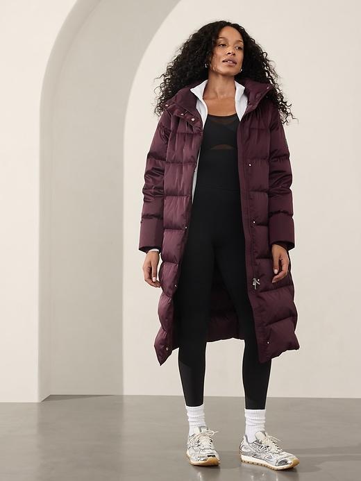 Sateen Long Puffer Product Image