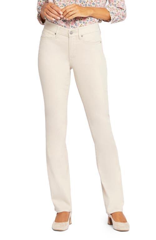 NYDJ Women's Waist-Match Marilyn Straight Jeans in Feather, Regular, Size: XS   Denim Product Image