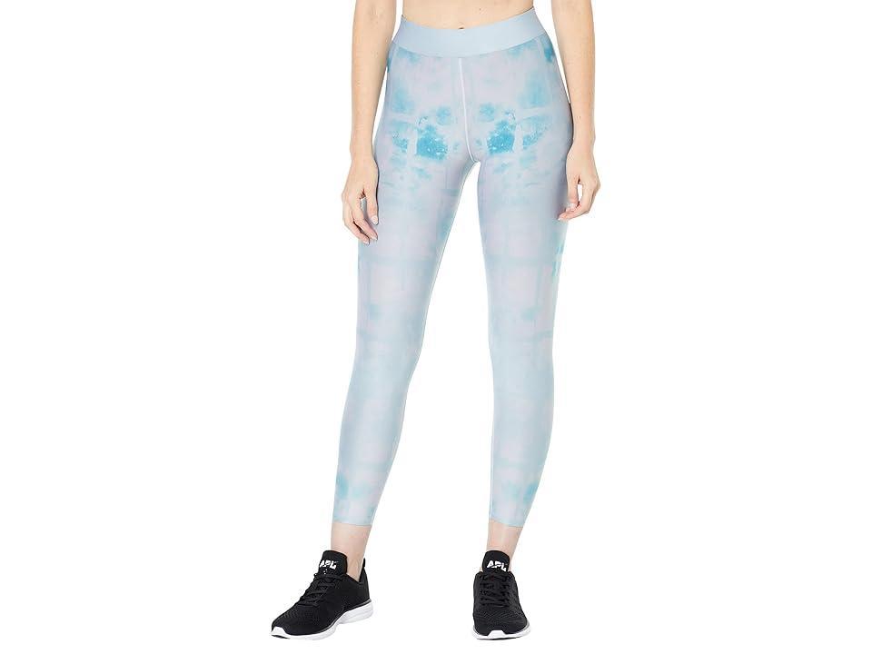 cor designed by Ultracor Framed Tie-Dye Leggings (Aqua Frame) Women's Casual Pants Product Image