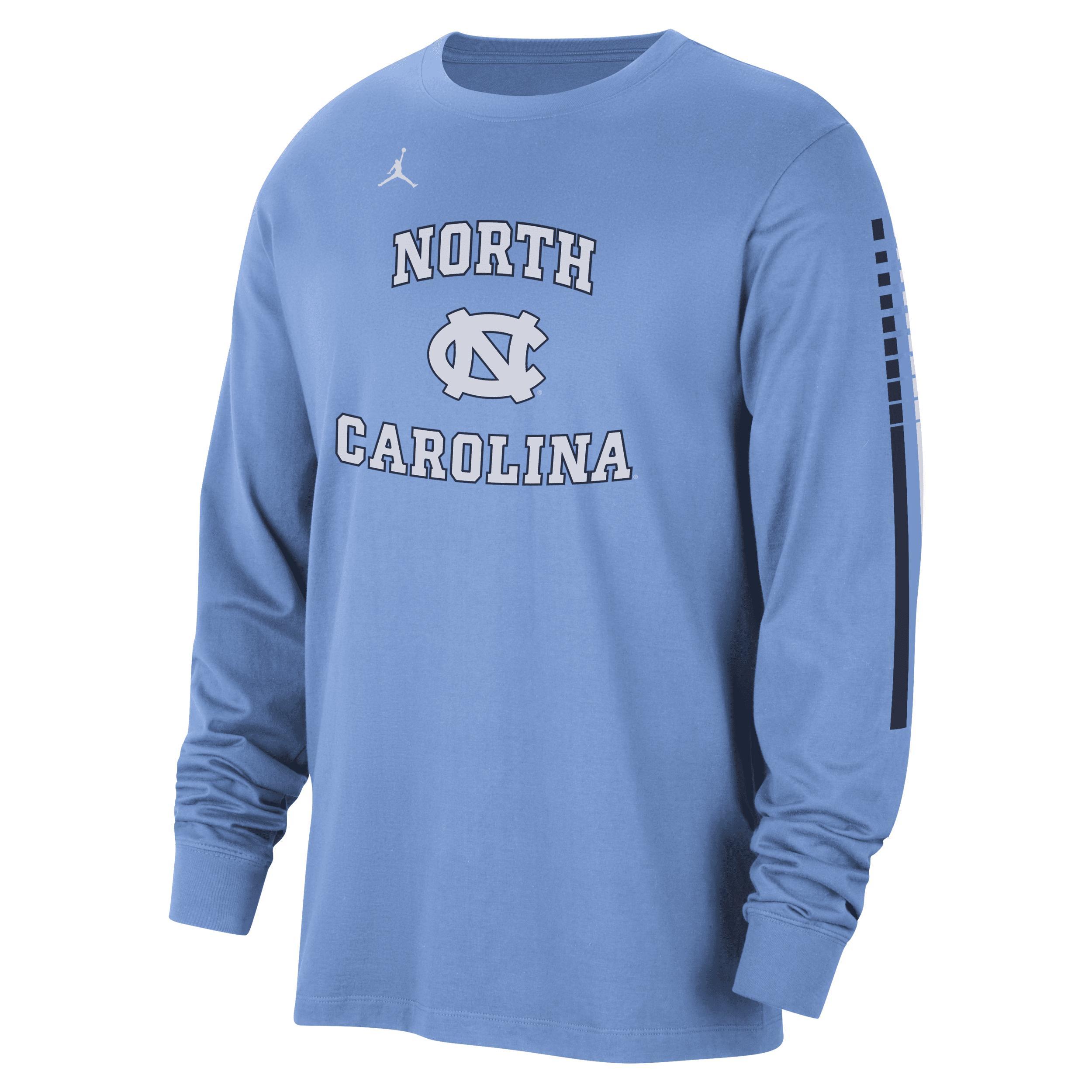 Men's UNC Jordan College Long-Sleeve T-Shirt Product Image