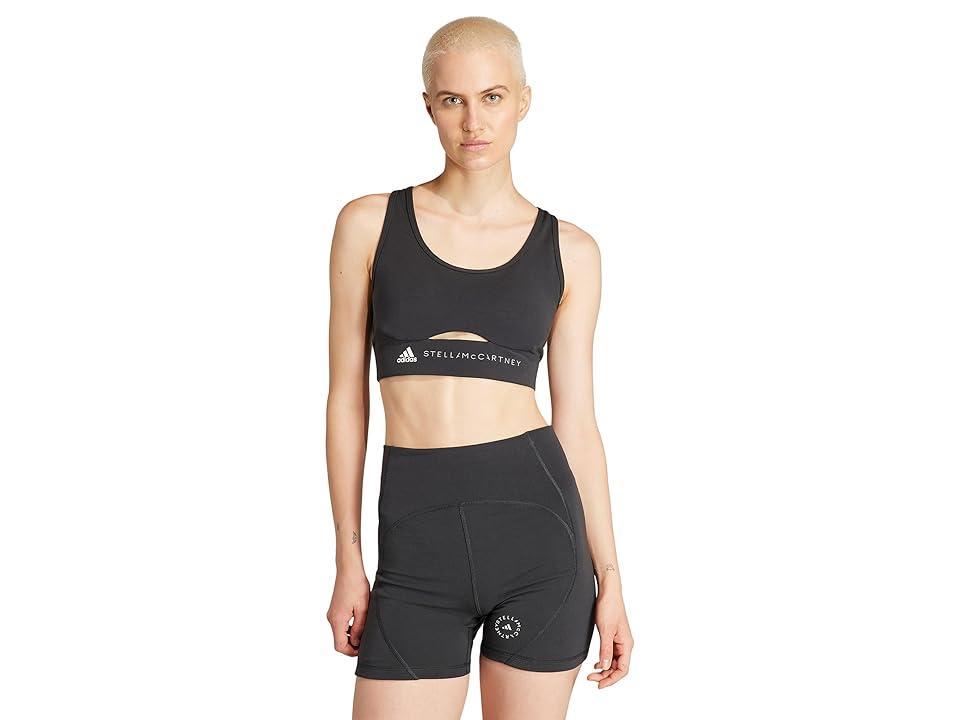 adidas by Stella McCartney Truestrength Medium Support Bra IJ0558 (Semi Glow) Women's Clothing Product Image