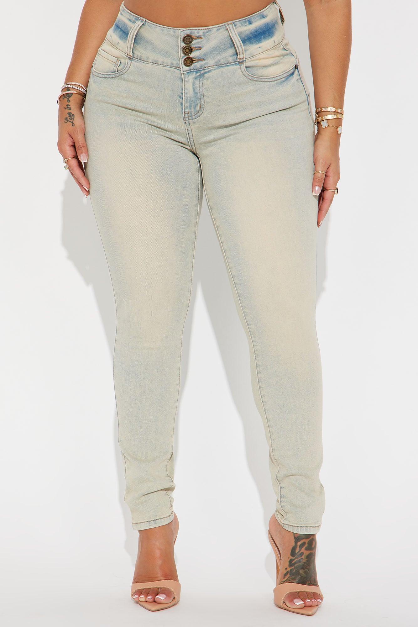 Irreplaceable Stretch Booty Lifting Jeans - Vintage Wash Product Image