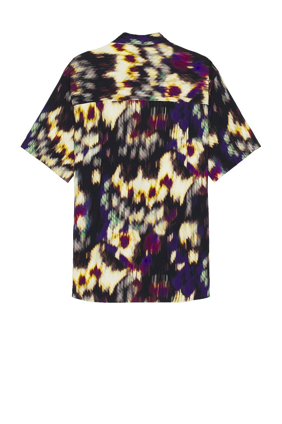 Isabel Marant Vabilio Watercolor Shirt Purple. (also in L, M, S). Product Image