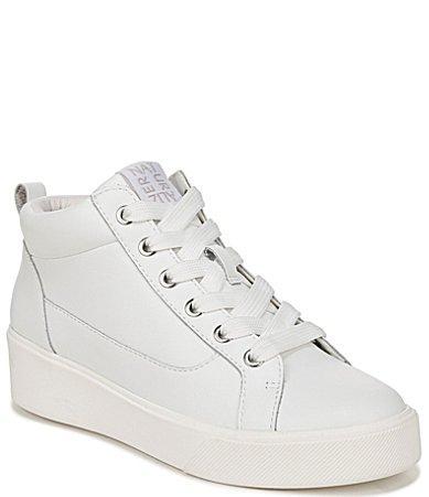 Naturalizer Morrison Mid High-Top Fashion Casual Sneakers Leather) Women's Shoes Product Image