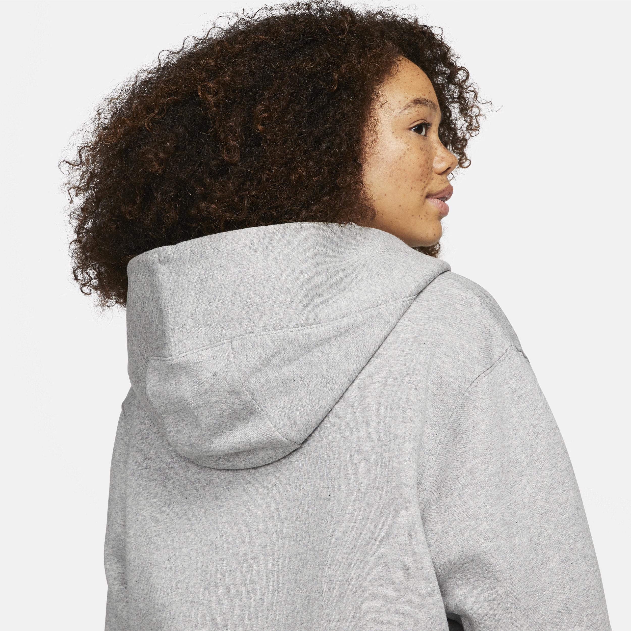 Women's Nike Sportswear Phoenix Fleece Oversized Long Full-Zip Hoodie Product Image