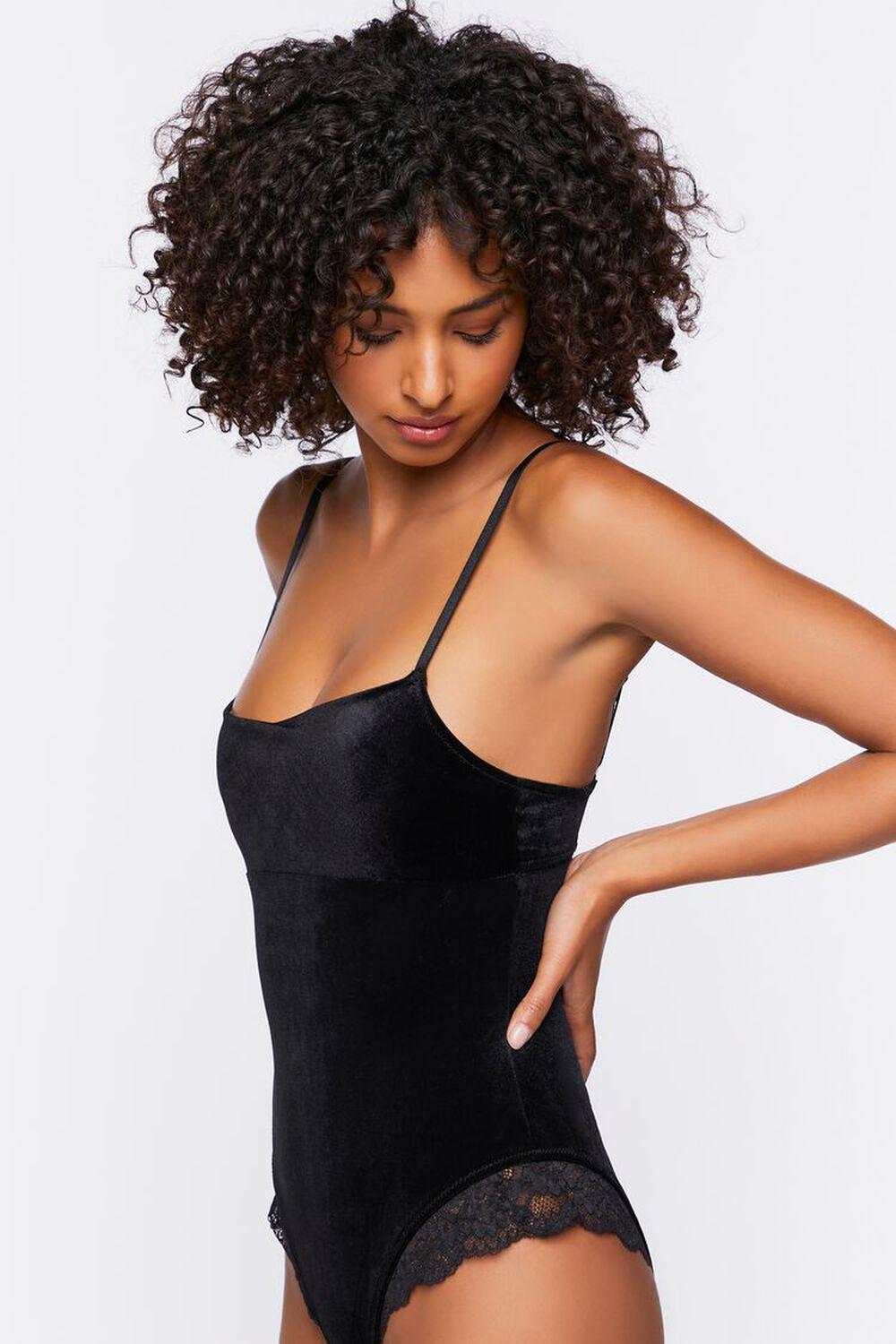 Velvet Lingerie Bodysuit | Forever 21 Product Image