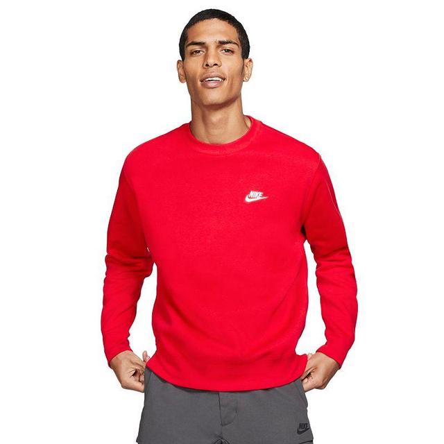 Nike Mens Club Fleece Crew Sweatshirt - Sail Product Image