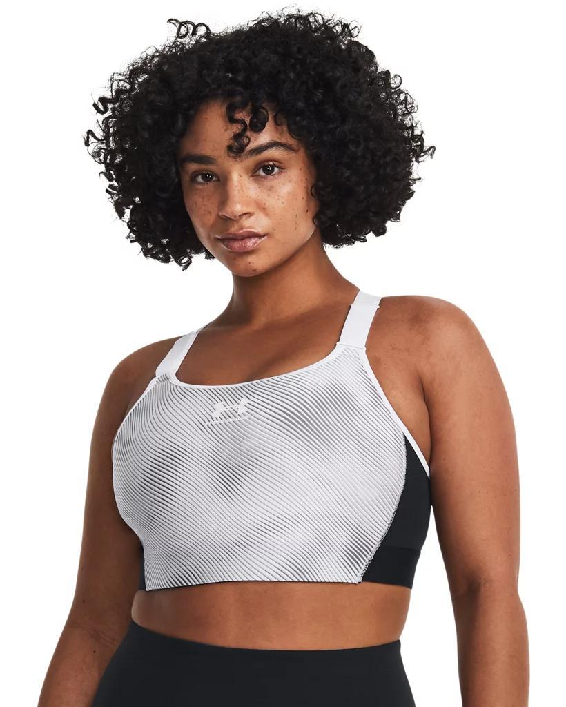 Women's HeatGear® Armour High Printed Sports Bra Product Image