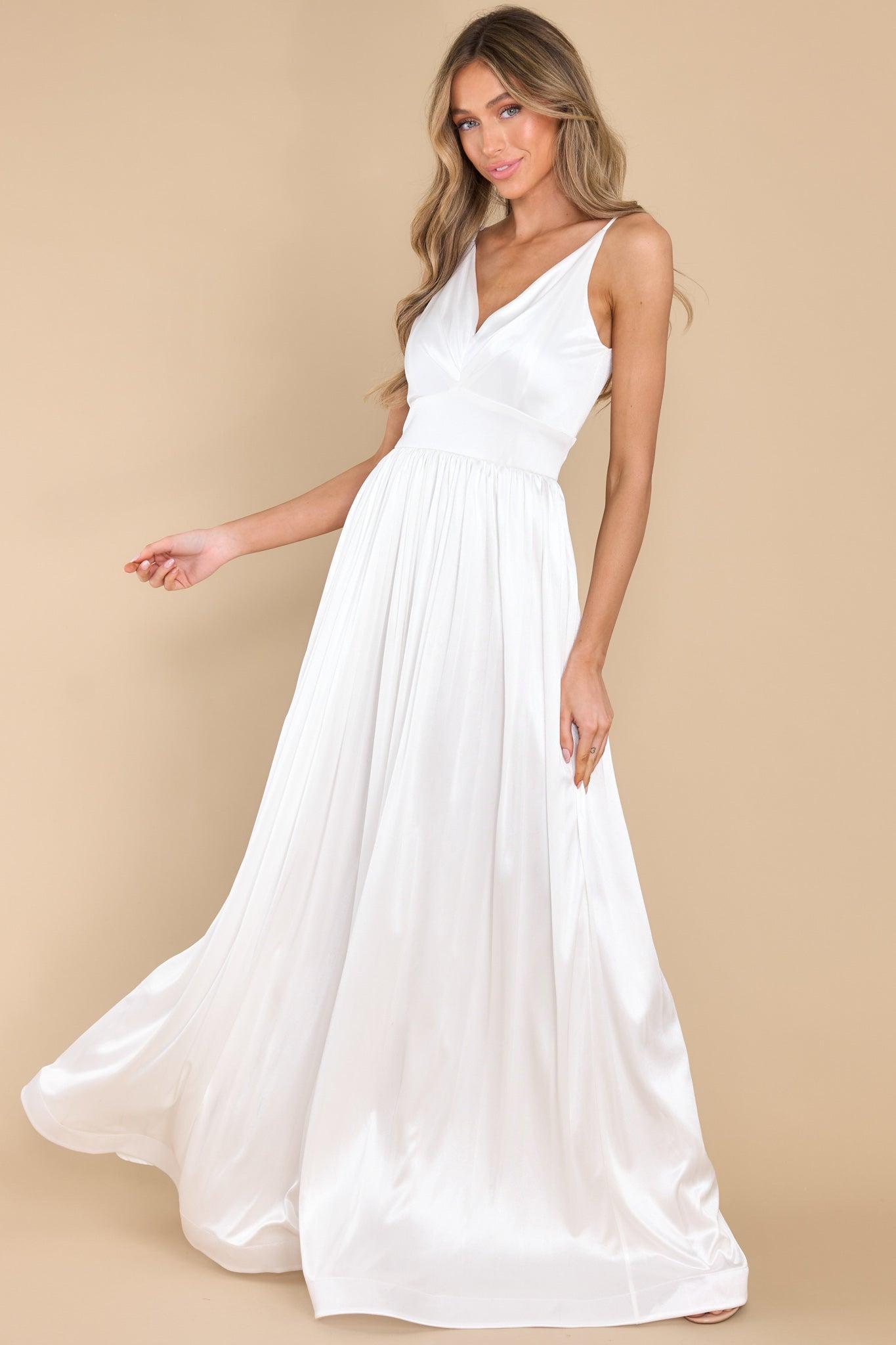 Catch The Wind Ivory Maxi Dress Product Image