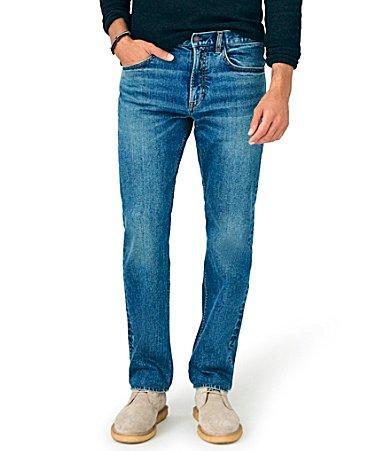 Faherty Slim-Straight Fit Stretch Denim Jeans Product Image