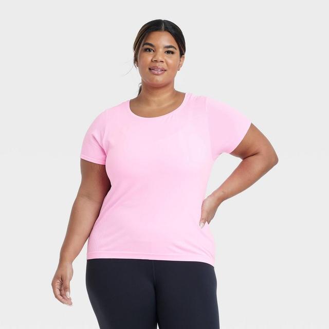 Womens Seamless Short Sleeve Shirt - All In Motion Product Image