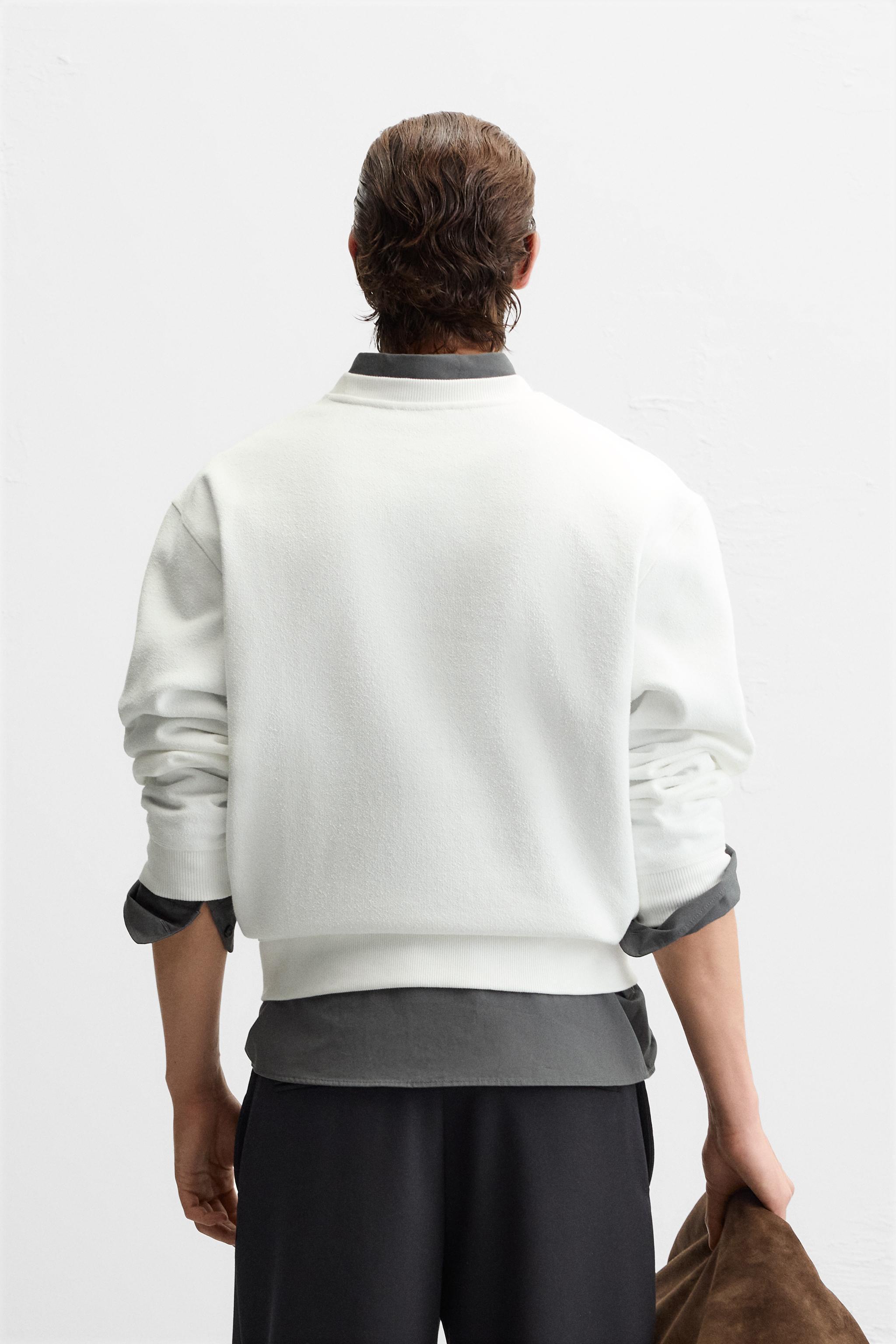 TEXTURED SWEATSHIRT Product Image