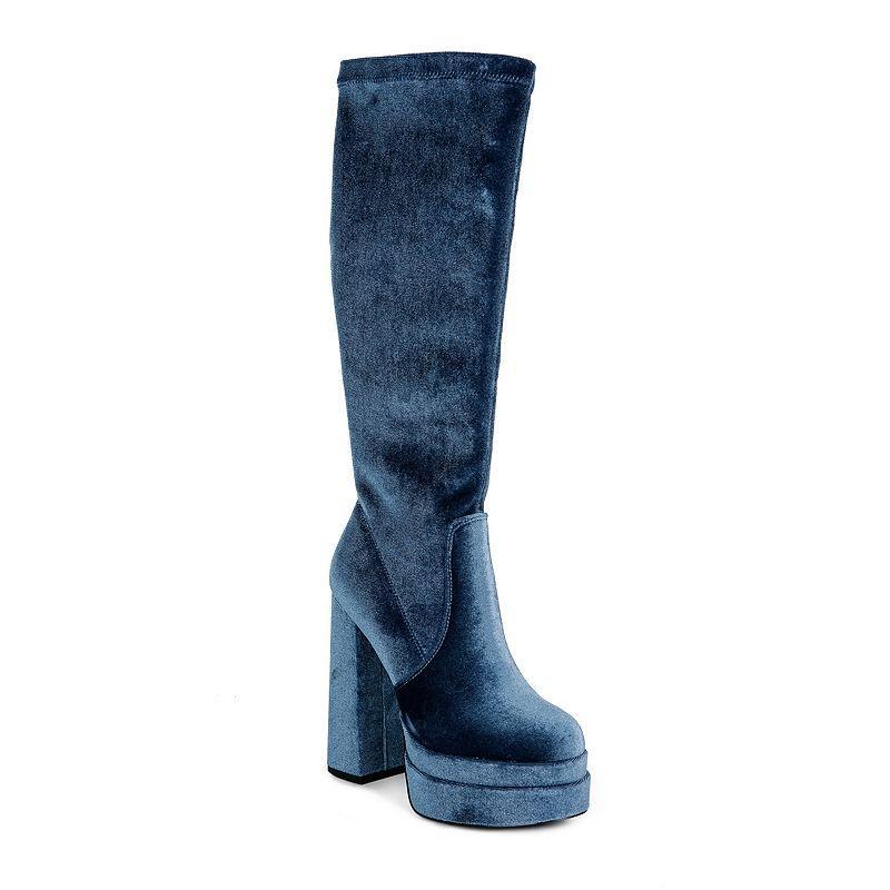 London Rag Lazuli Womens Platform Knee-High Boots Product Image