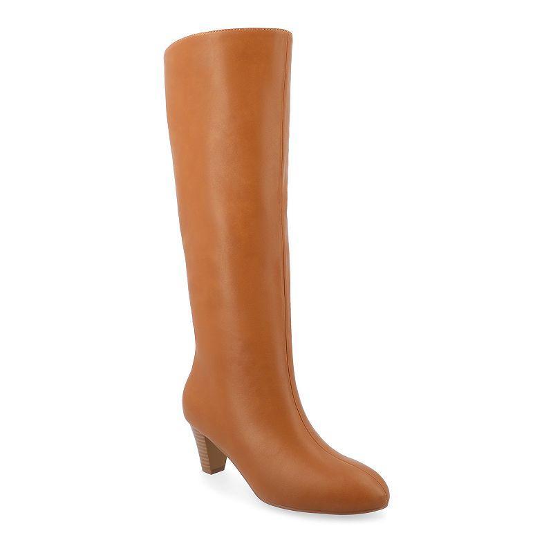 Journee Collection Tru Comfort Foam Womens Jovey Knee High Boots Med Beige Product Image