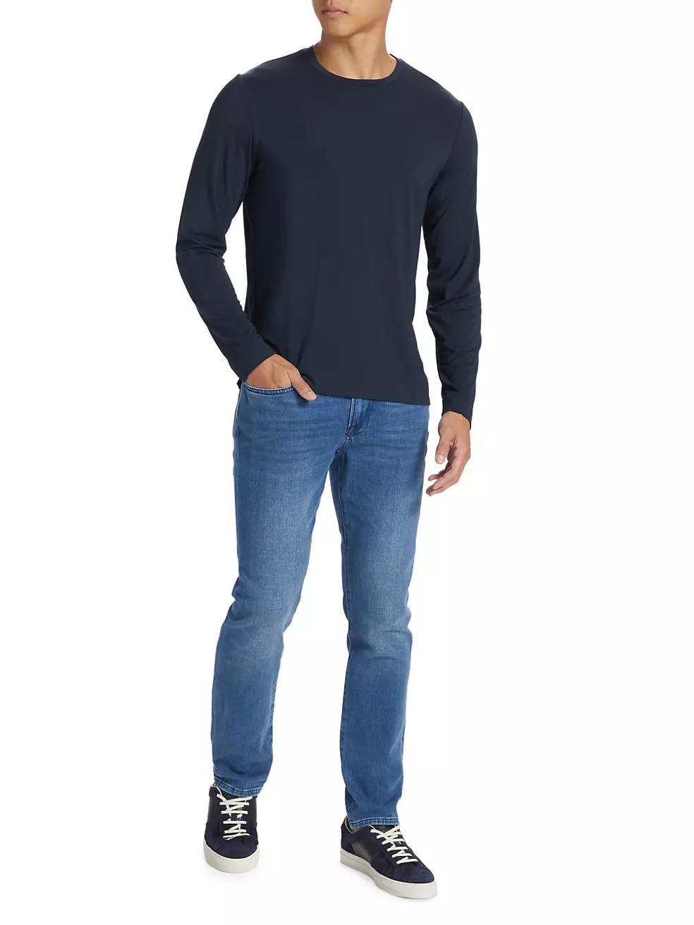 COLLECTION Elevated Long Sleeve Base T-Shirt Product Image