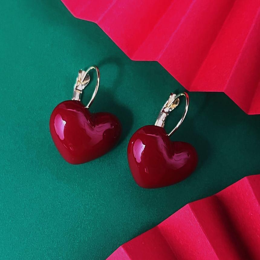 Heart Stud Earring / Clip-On Earring Product Image