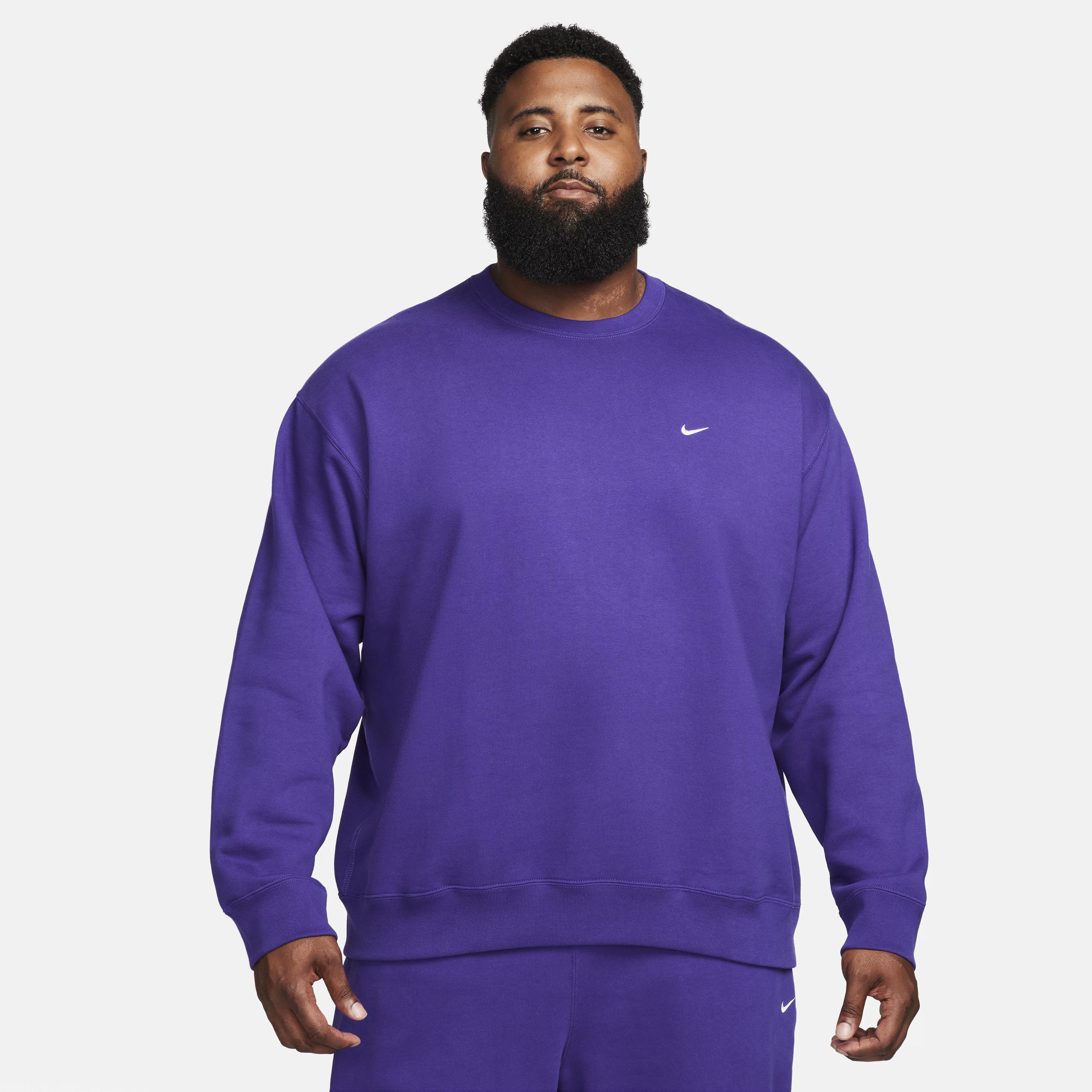 Nike Men's Solo Swoosh Fleece Crew Product Image