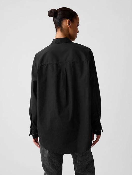 Organic Cotton Poplin Big Shirt Product Image