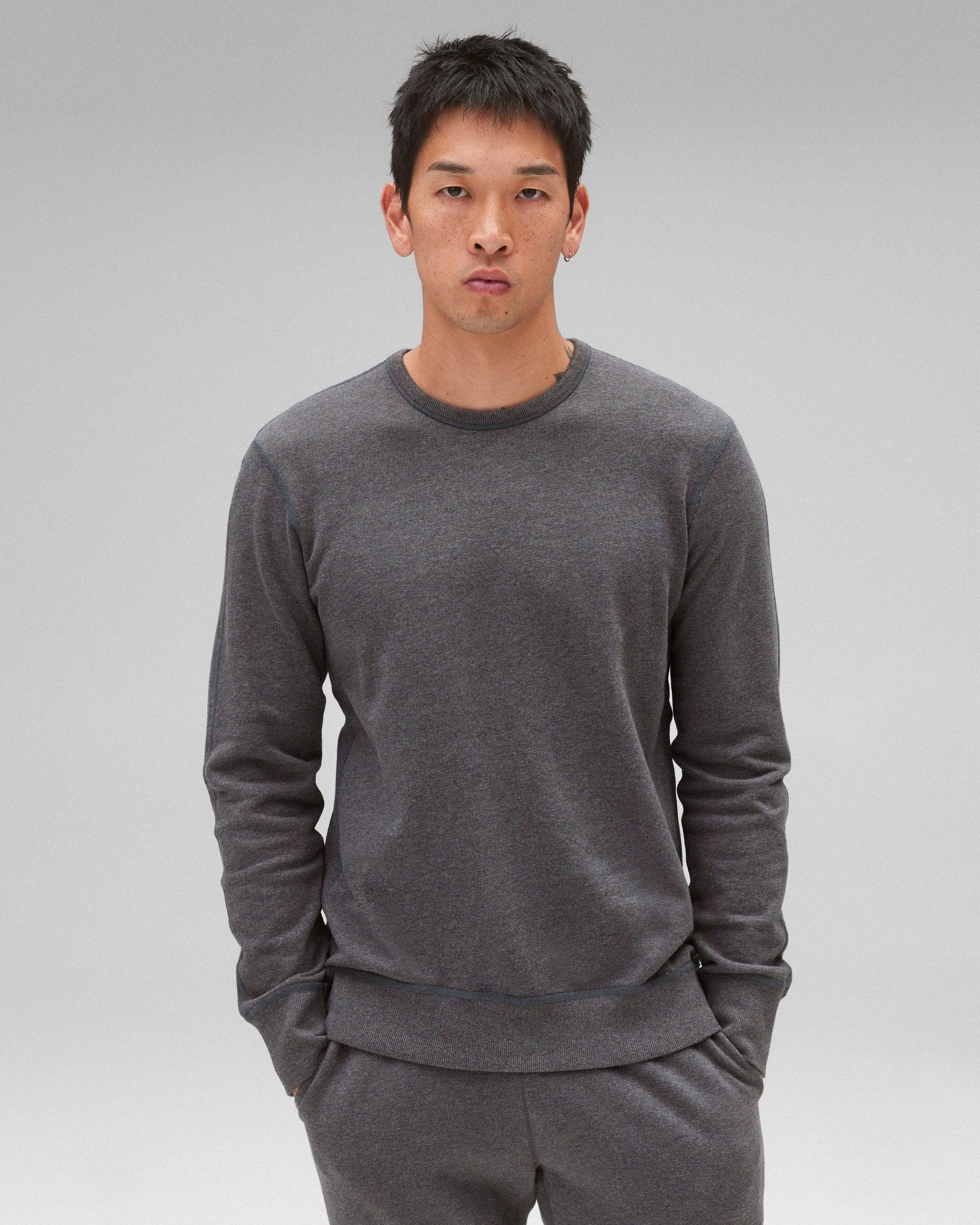 Midweight Terry Slim Crewneck Male Product Image