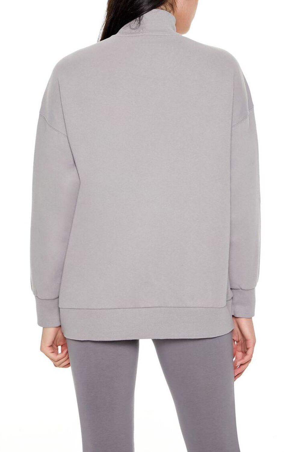 Fleece Mock Neck Pullover | Forever 21 Product Image