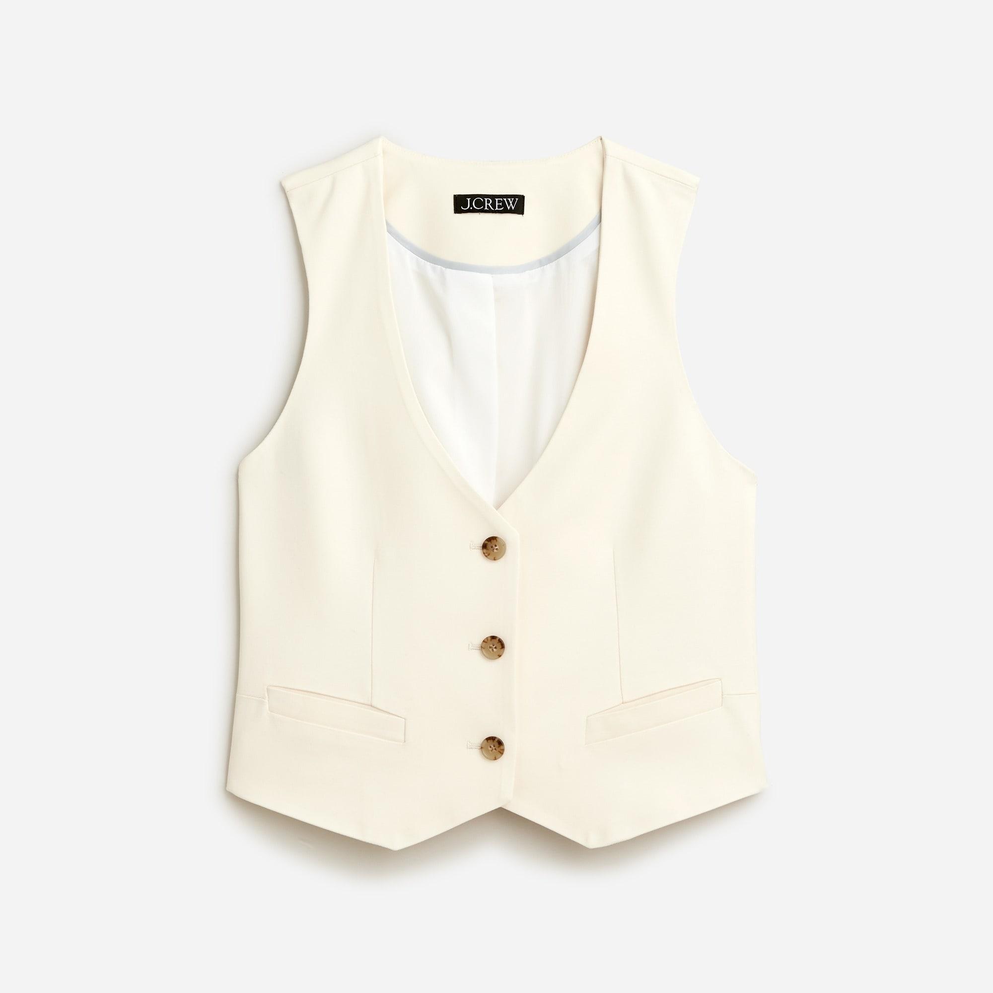 Classic-fit vest in city twill Product Image