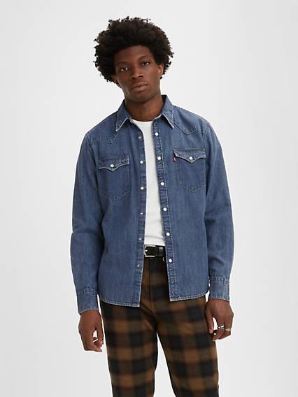 Levi's Western Denim Shirt - Men's Product Image