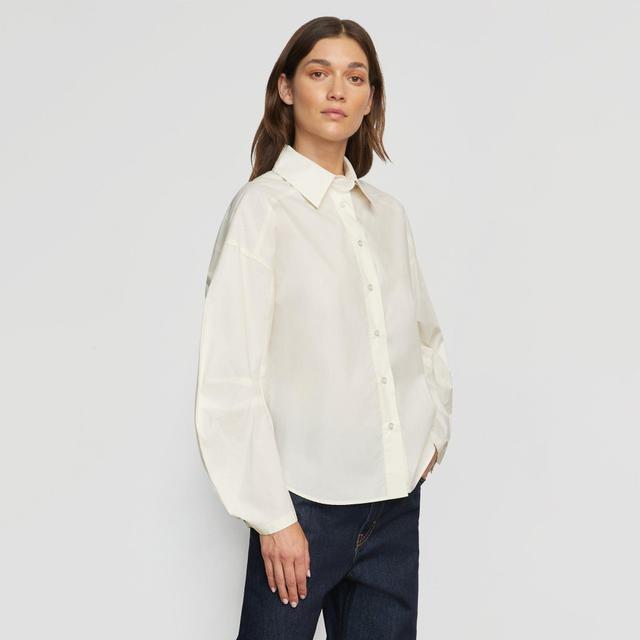 Lilia Structured-Sleeve Shirt Product Image