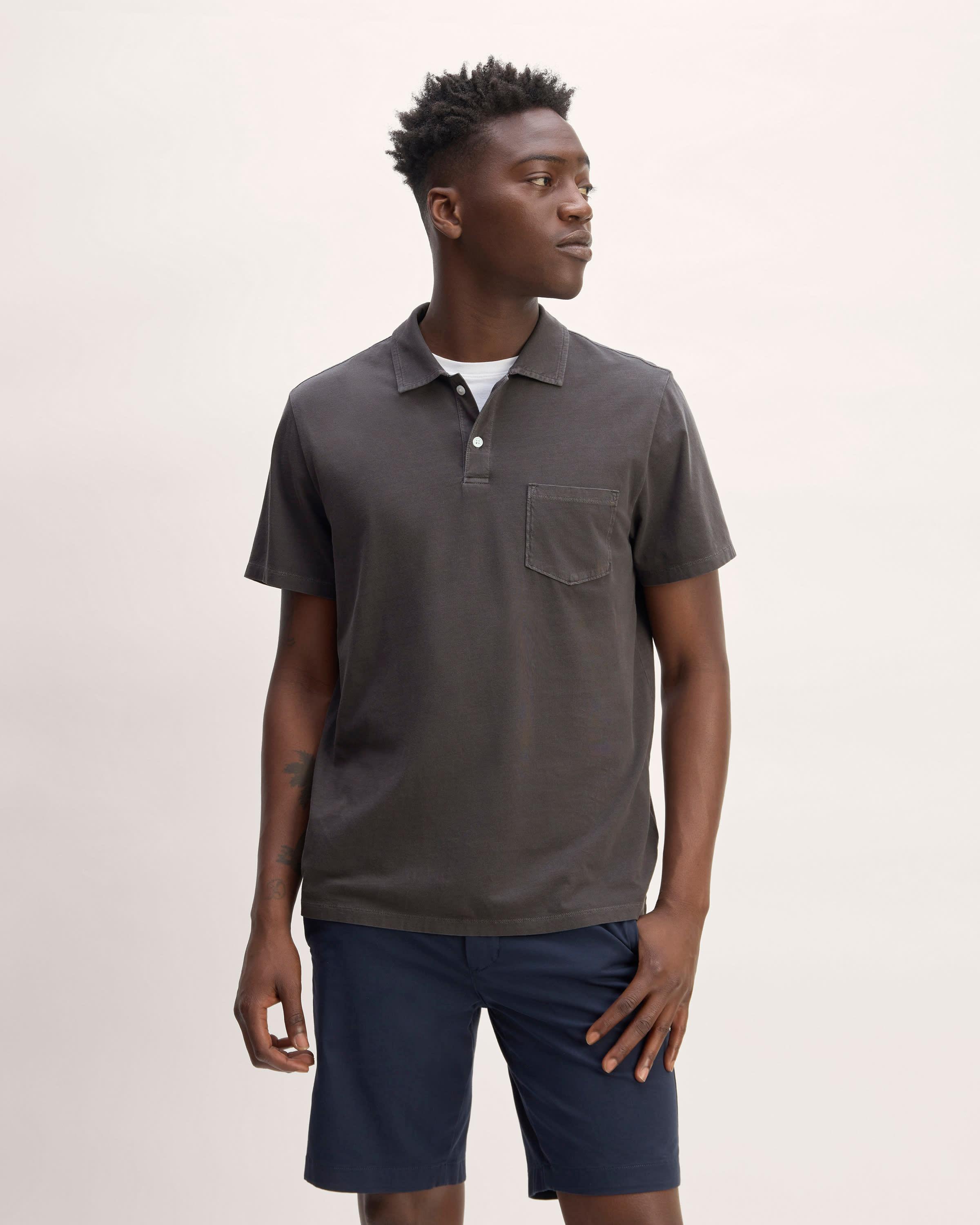 The Essential Organic Garment-Dyed Polo Product Image