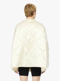 OVERSIZED QUILTED JACKET in white | JW Anderson US  Product Image