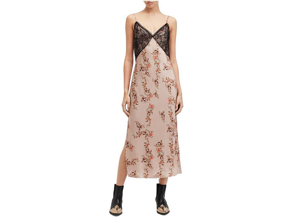 AllSaints Immy Oto Dress (Almond ) Women's Dress Product Image