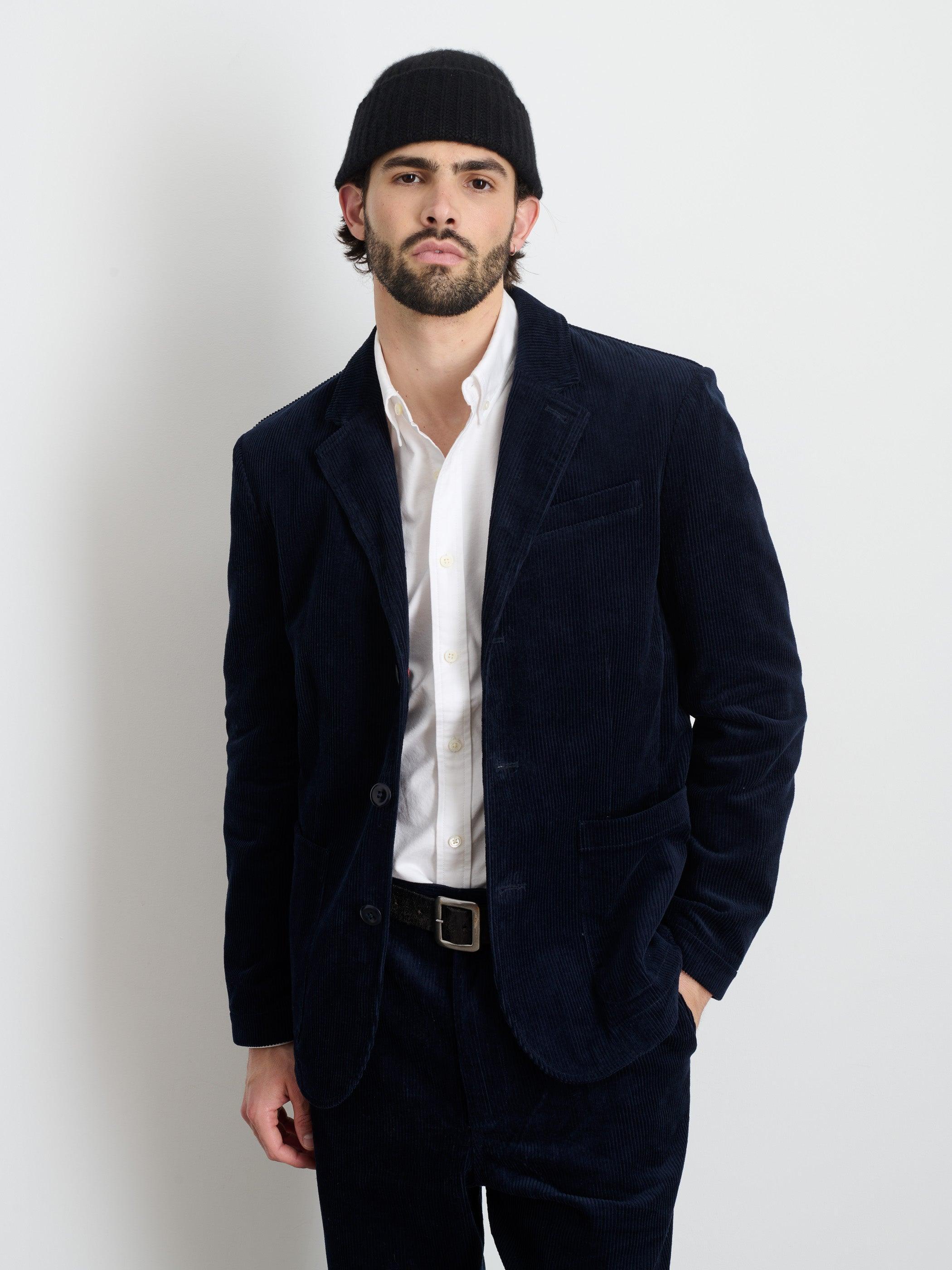 Mill Blazer In Corduroy Male Product Image