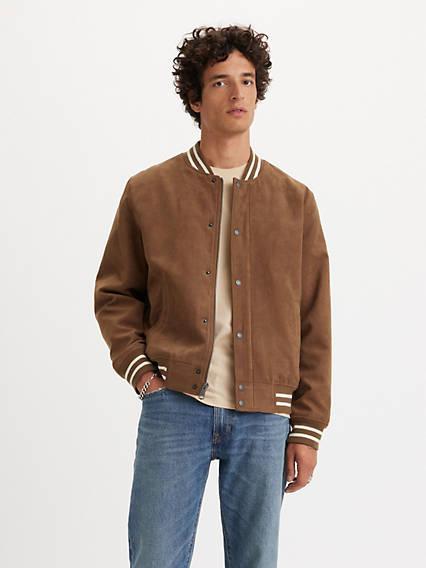 Levi's Suede Varsity Jacket - Men's Product Image