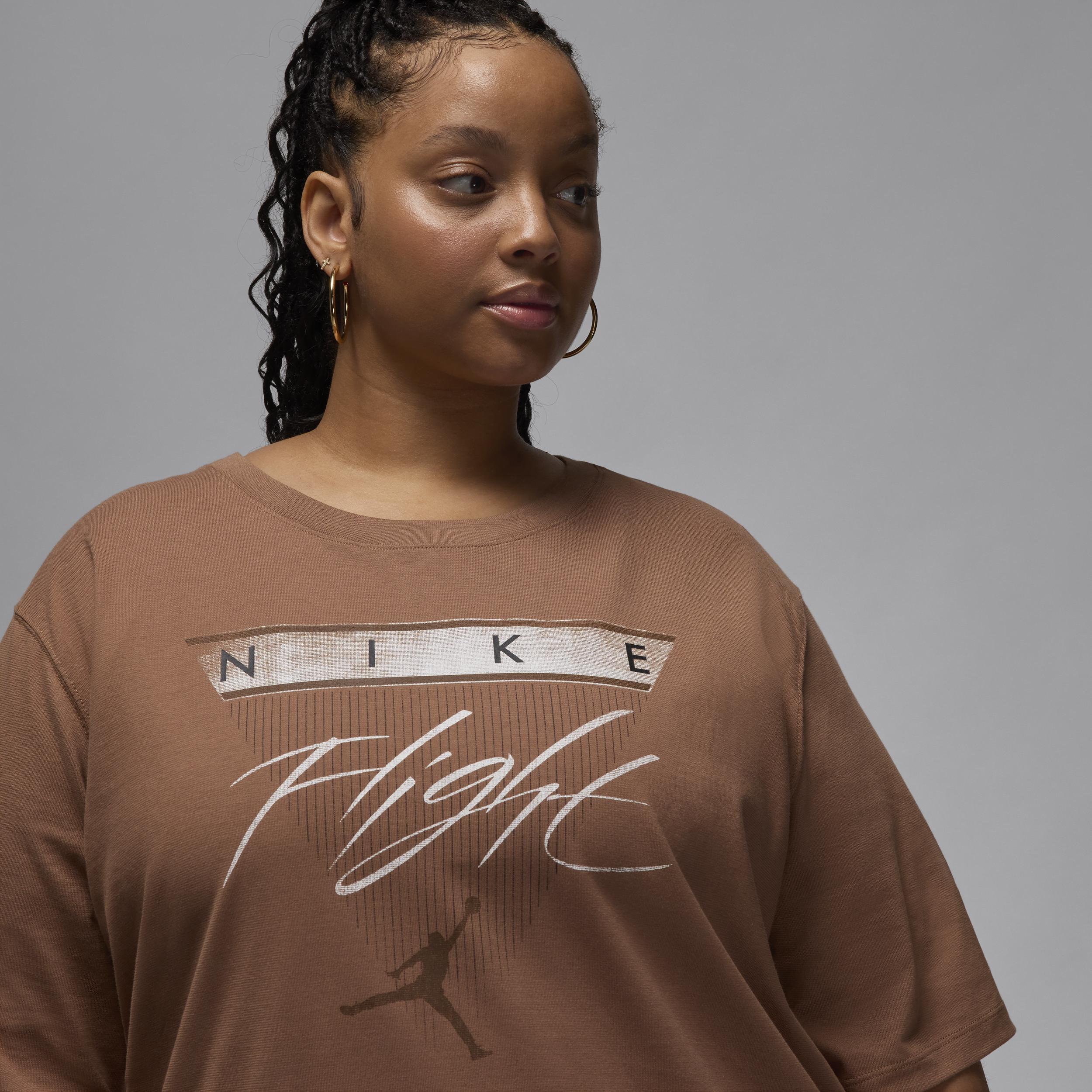 Womens Jordan Flight Heritage Graphic T-Shirt (Plus Size) Product Image