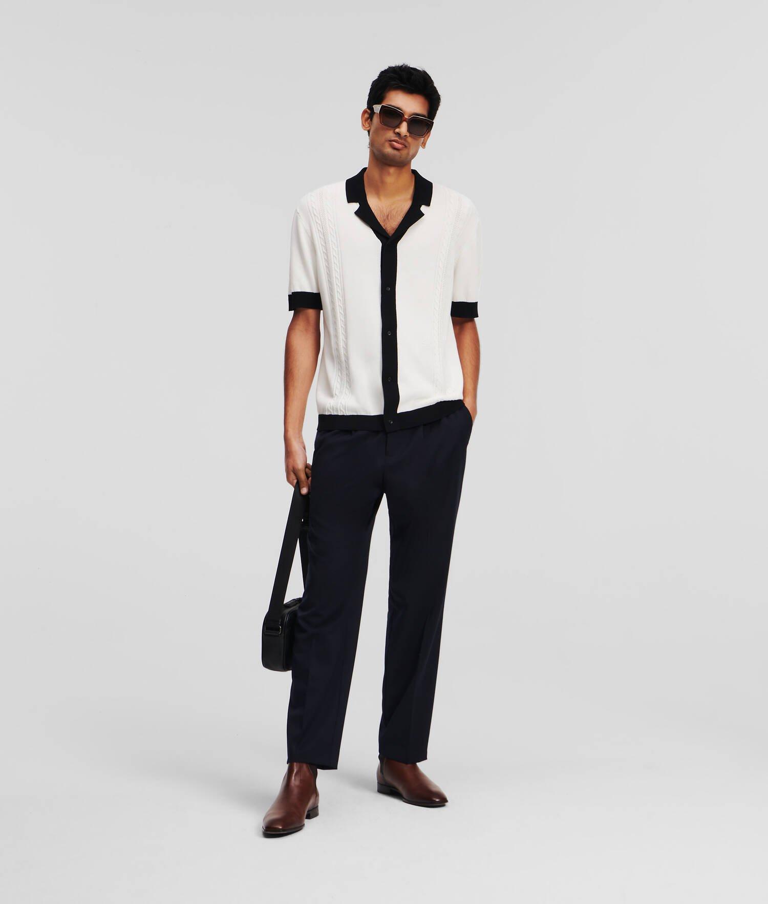 TAILORED RELAXED-FIT PANTS Product Image