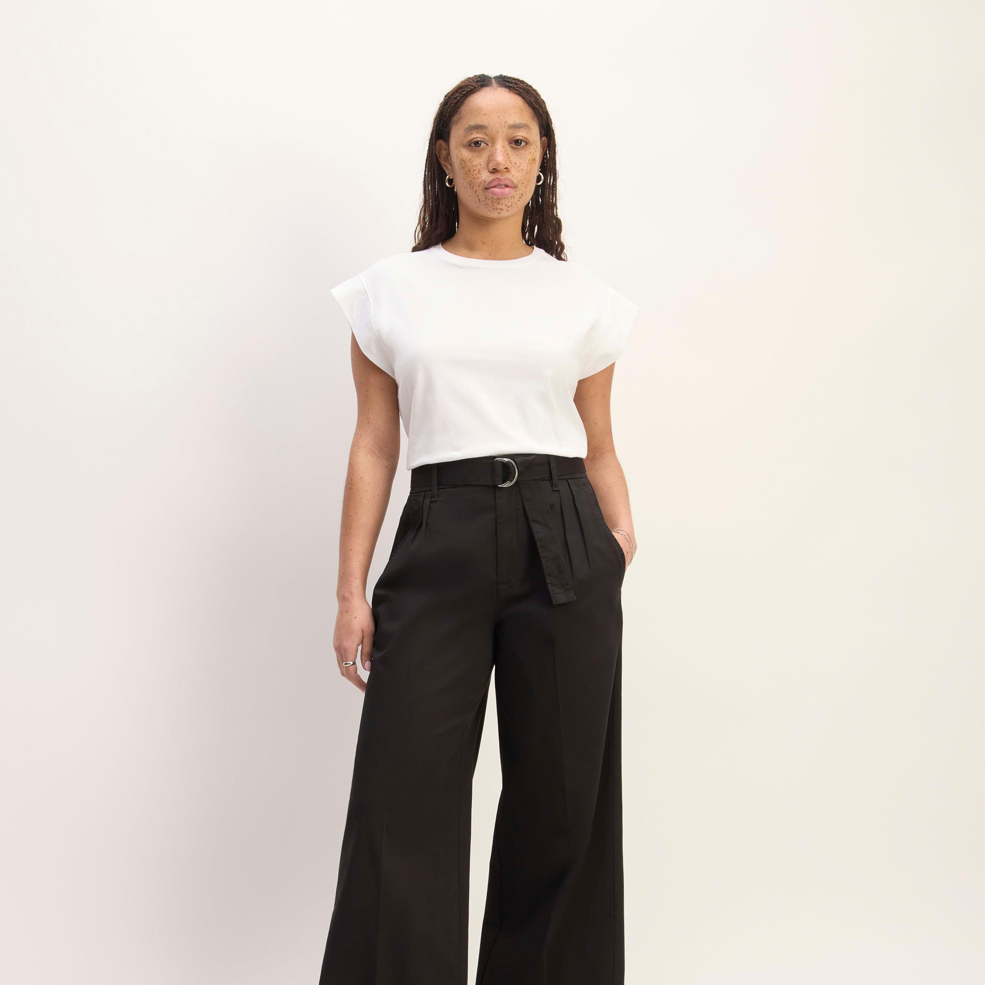 Womens Pleated Wide-Leg Chino by Everlane Product Image