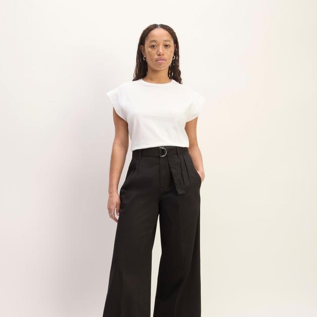 Womens Pleated Wide-Leg Chino by Everlane Product Image