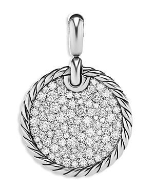 Womens DY Elements Disc Pendant With Pav Diamonds Product Image