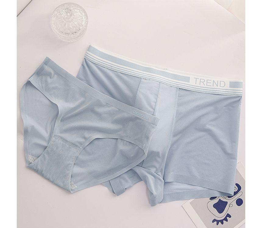 Couple Matching Set: Boxers + Panties Product Image