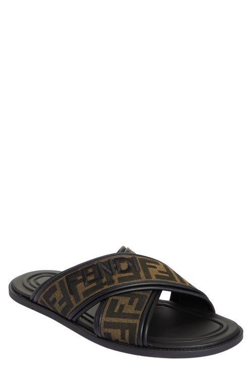 Fendi FF Logo Slide Sandal Product Image