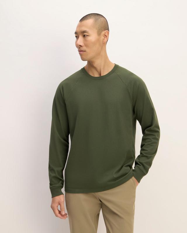 The Premium-Weight Long-Sleeve Crew | Uniform Product Image