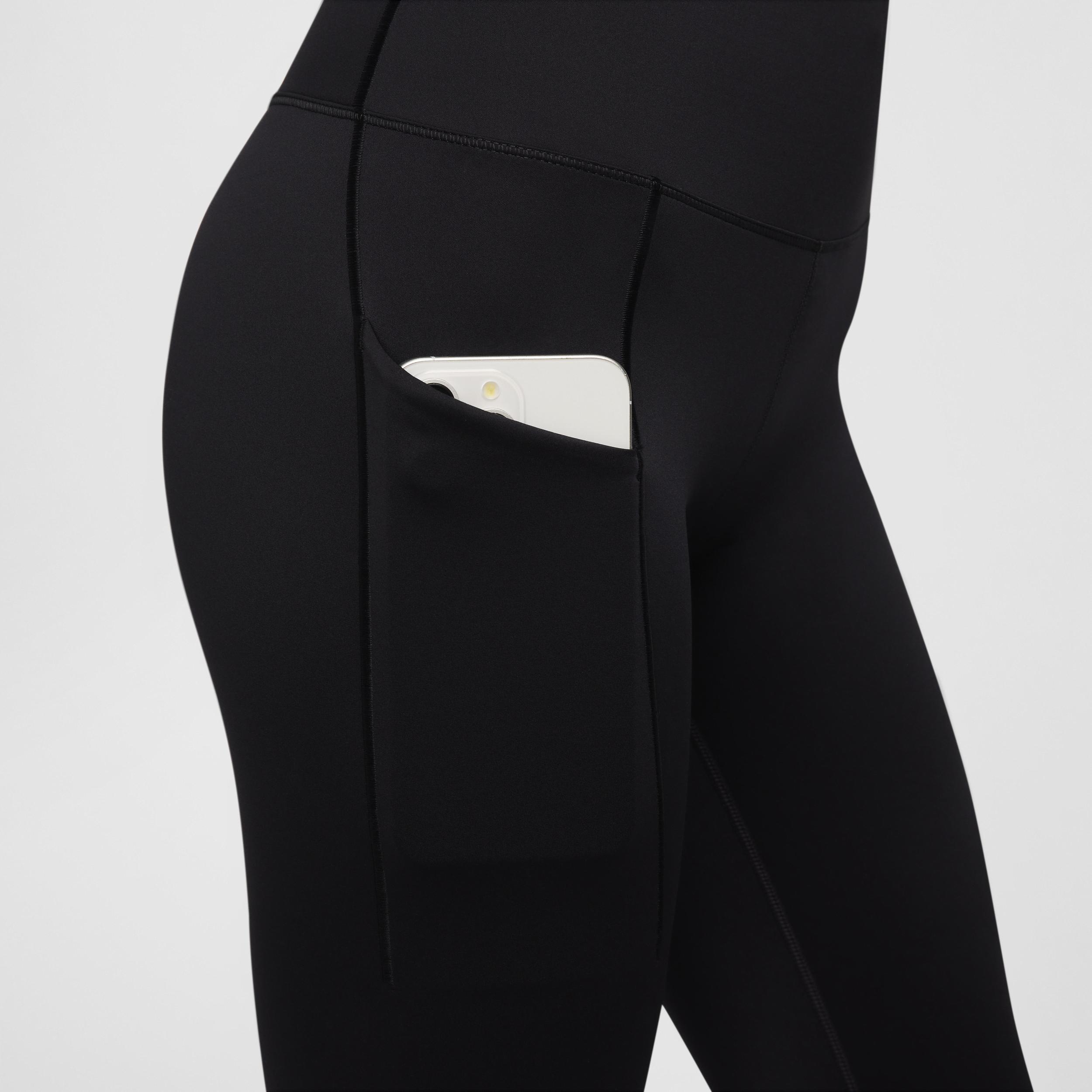 Nike Go Women's Firm-Support High-Waisted 7/8 Leggings with Pockets Product Image