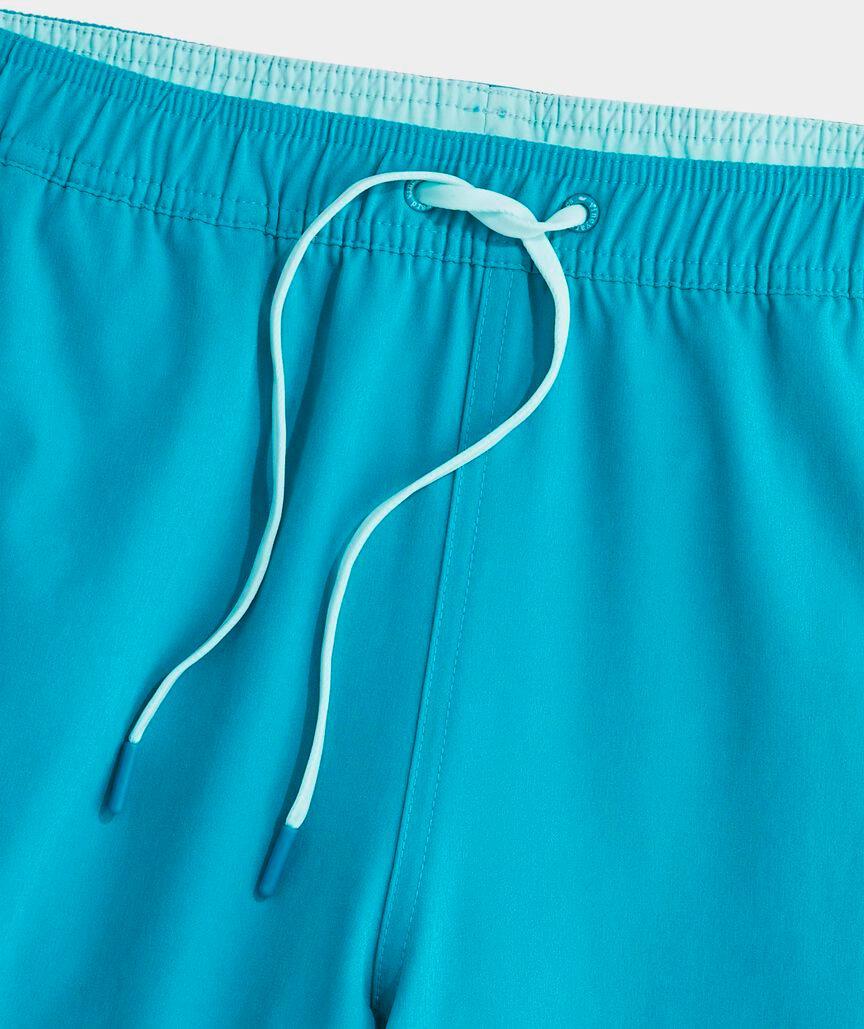 7 Inch Solid Chappy Swim Trunks Product Image