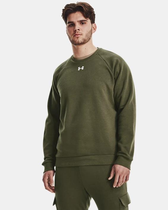 Mens UA Rival Fleece Crew Product Image