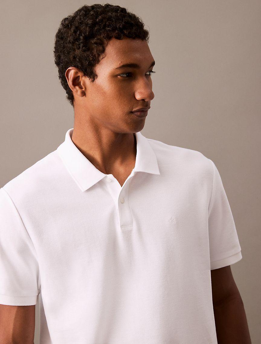 Refined Pique Polo Shirt Product Image