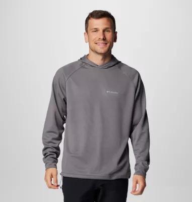 Columbia Men's Black Mesa Waffle Knit Hoodie- Product Image