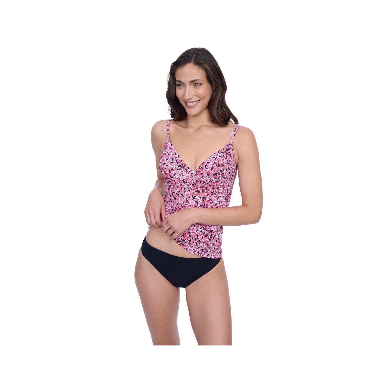 Women's Devine Surplice Tankini Swim Top Product Image