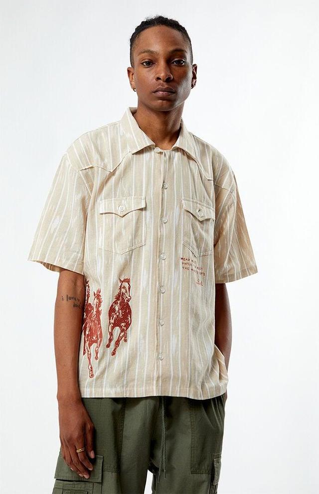 LOST Men's Lonesome Woven Vintage Shirt Product Image