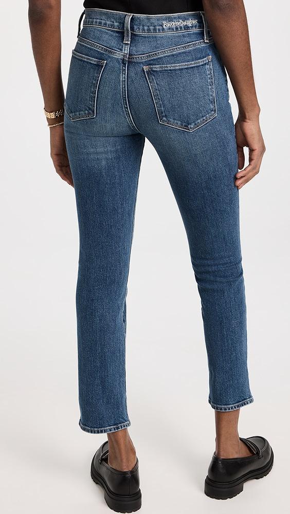 Favorite Daughter The Erin High Rise Straight Jeans | Shopbop Product Image