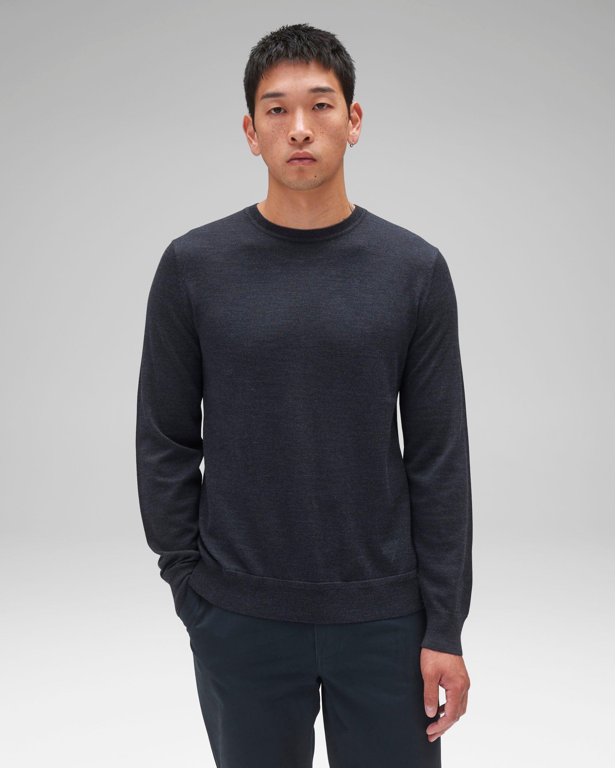 Lightweight Merino Harry Crewneck Male Product Image