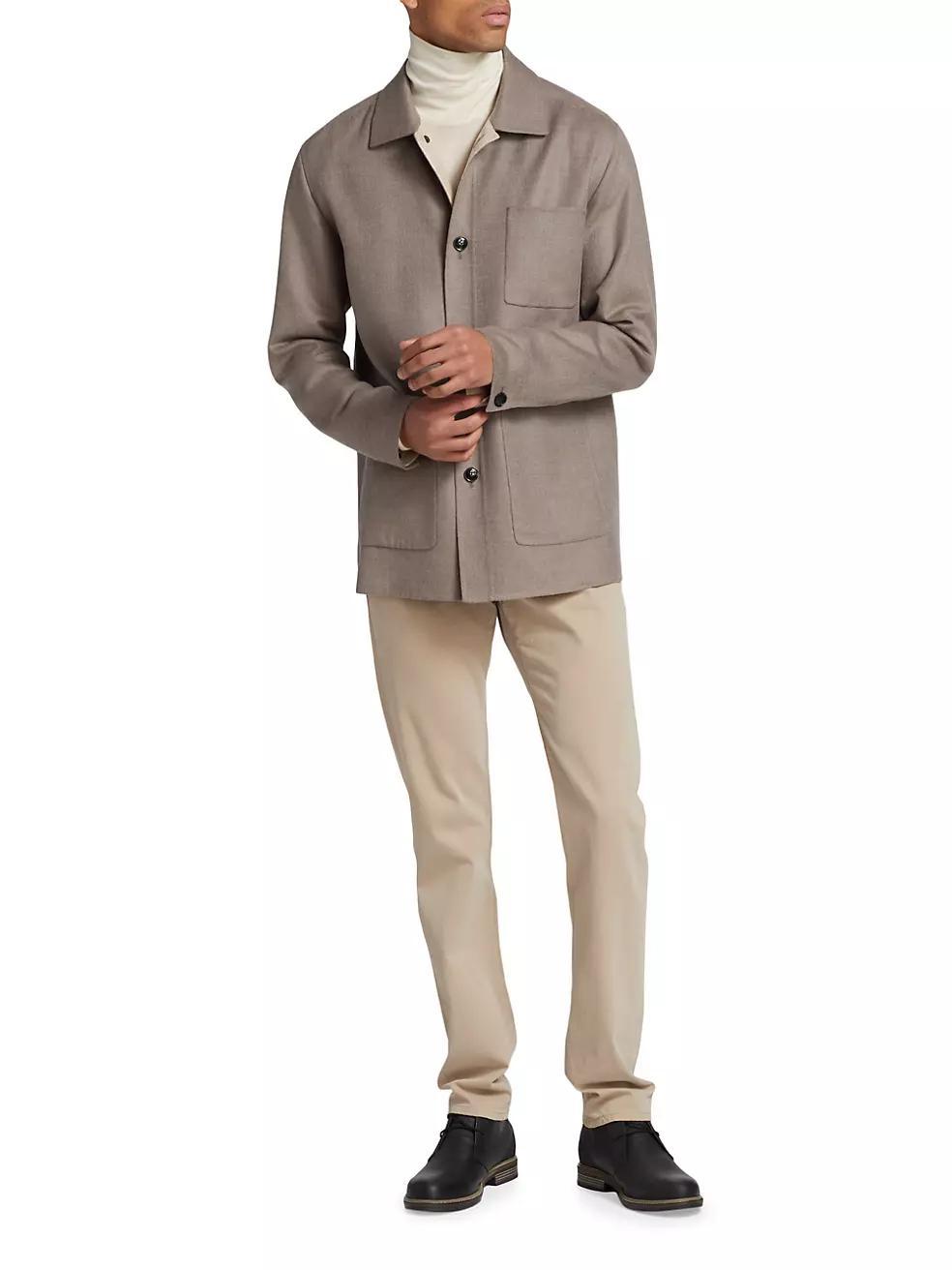 Cashmere-Silk Pocket Jacket Product Image